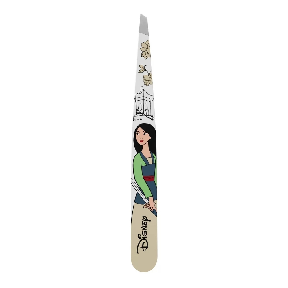 Disney Mulan Tweezers with Green and Cream Design Tweezerman